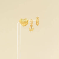 Stunning 18K Gold Butterfly Huggie Earrings for Women - Red Bird Road