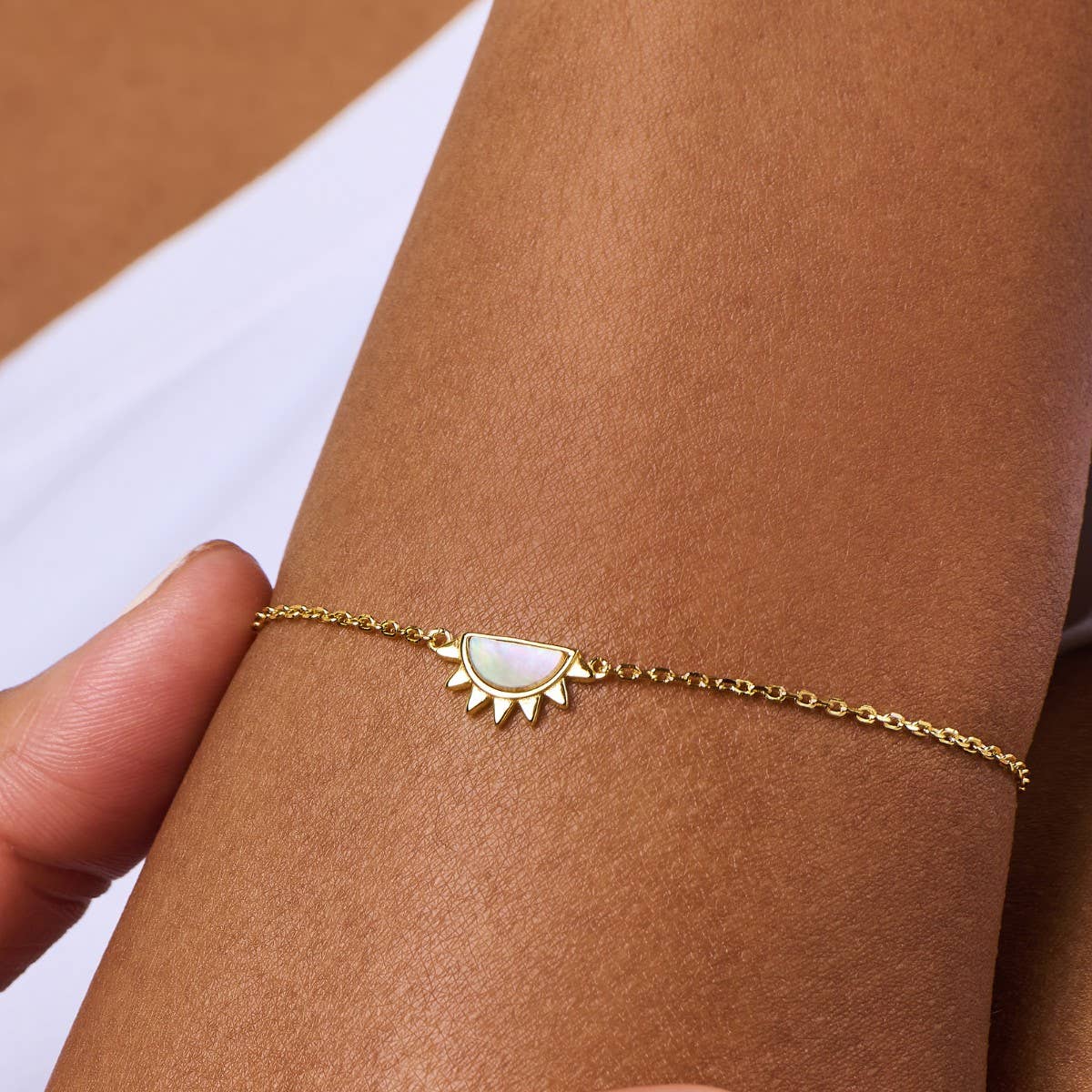 Sunrise Sunset Bracelet Set by Little Sky Stone