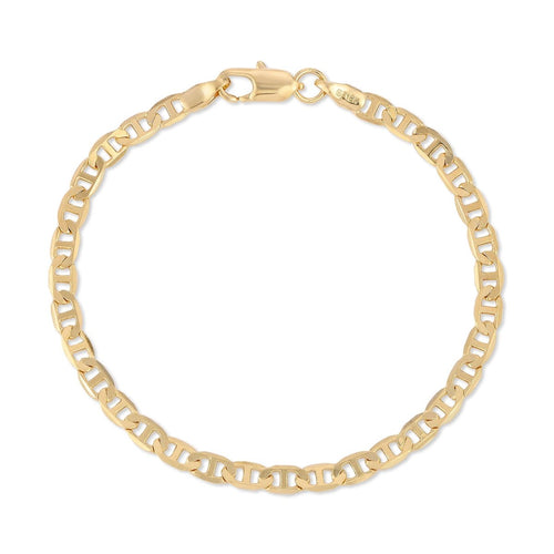 Tab Link Chain Bracelet by Glamrocks Jewelry