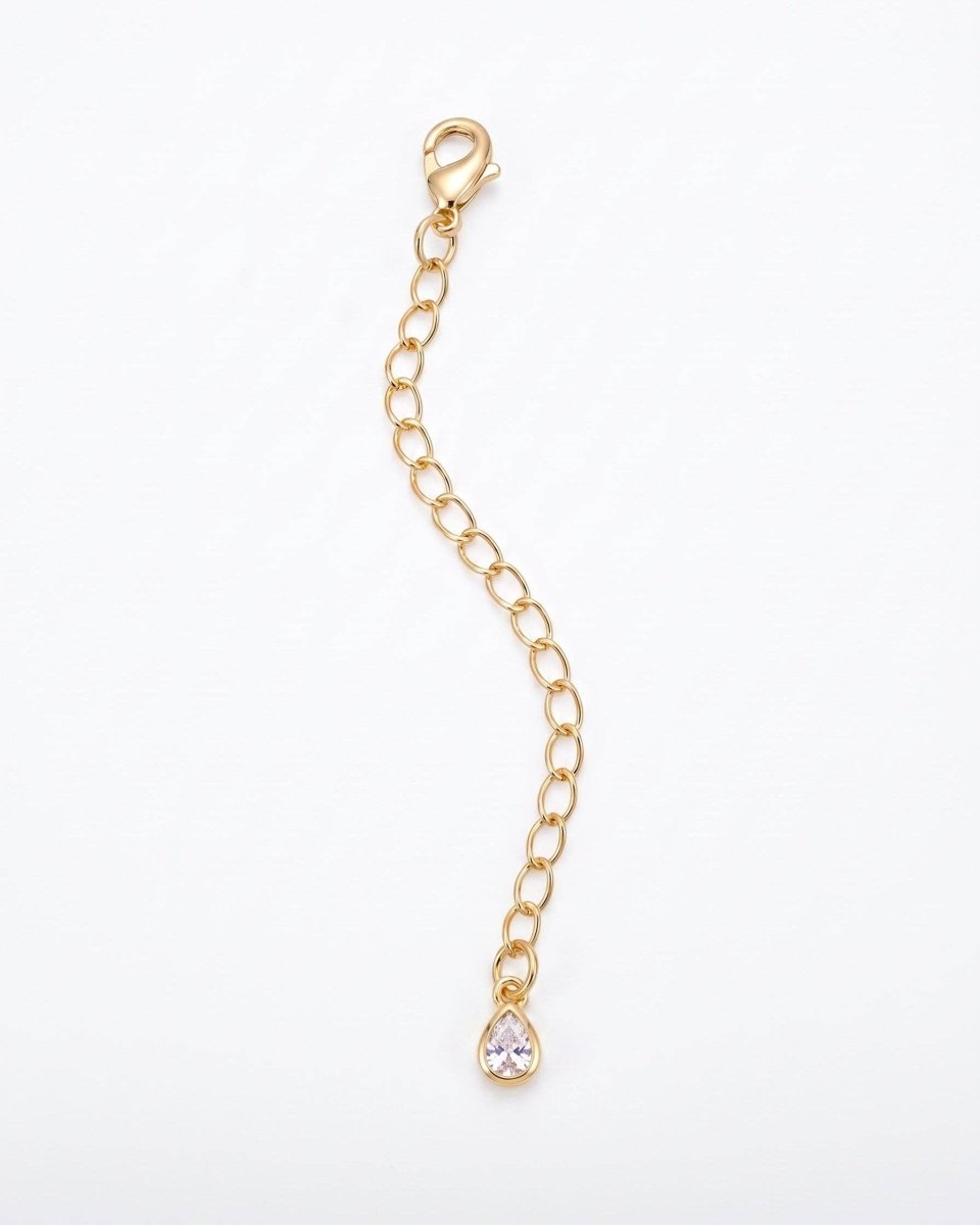 Teardrop CZ Jewelry Extender - Red Bird Road