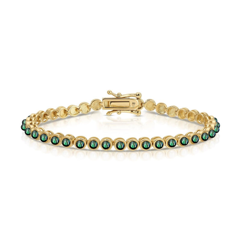 Abalone Tennis Bracelet by Elizabeth Stone Jewelry