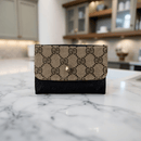 Tessa Wallet In Leather | Upcycled Gucci