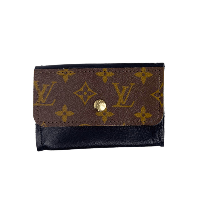 Tessa Wallet In Leather | Upcycled LV