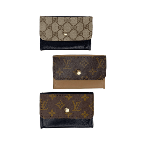 Tessa Wallet In Leather | Upcycled Gucci