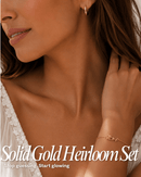 The Solid Gold Heirloom Set by Red Bird Road