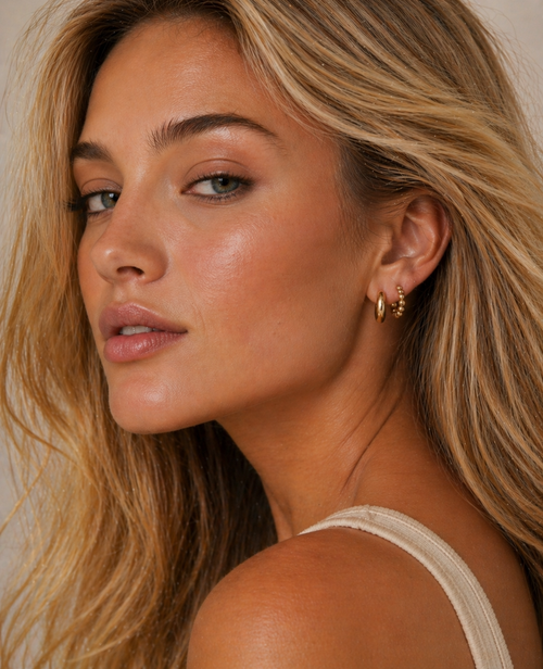 14k Vermeil Mini Kirra Huggie Earrings