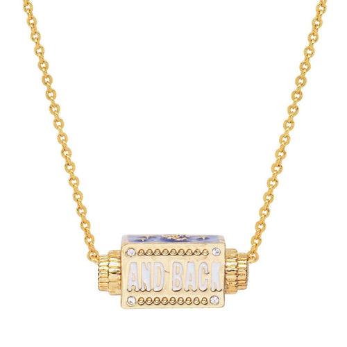 To the Moon and Back Spinner Necklace