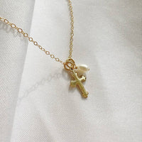 Truly Blessed Gold Charm Necklace