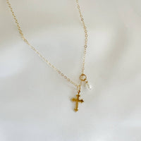 Truly Blessed Sterling Silver Charm Necklace
