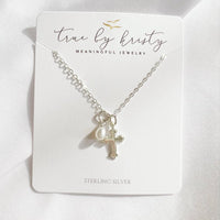Truly Blessed Sterling Silver Charm Necklace