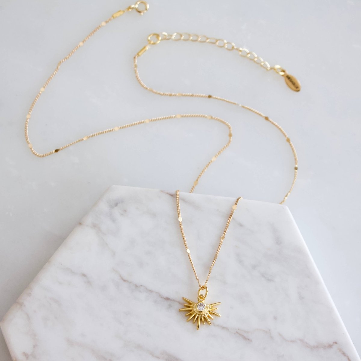 Turquoise Starburst Necklace