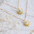 Turquoise Starburst Necklace