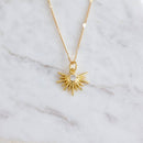 Turquoise Starburst Necklace