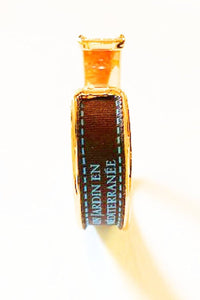 Upcycled Designer Cuff Bracelet With Hermes Accents