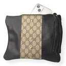 Upcycled Gucci Caroline Crossbody In Black Leather - Red Bird Road