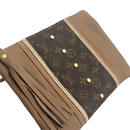 Upcycled Louis Vuitton Caroline Crossbody In Mocha Mousse Leather - Red Bird Road