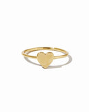 Valentina Heart Ring Gold