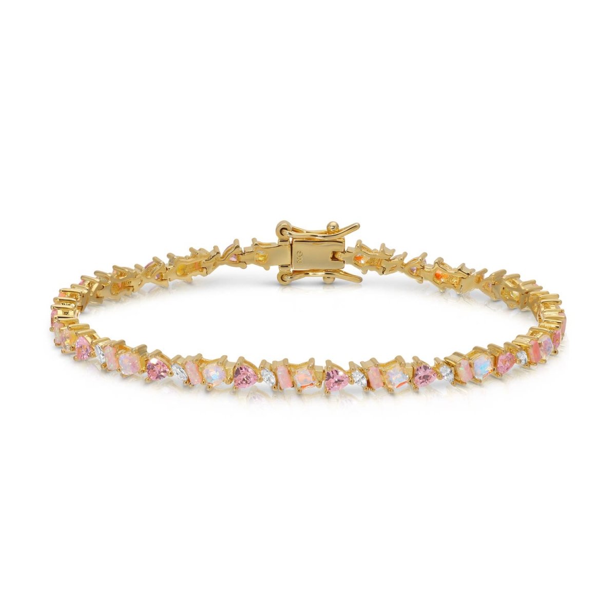 VIENNA BRACELET- PINK OPAL - Red Bird Road