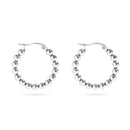 Waterproof Stainless Steel Hoop Earrings for Elegant Style