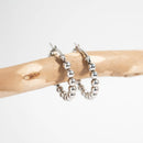 Waterproof Stainless Steel Hoop Earrings for Elegant Style