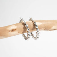 Waterproof Stainless Steel Hoop Earrings for Elegant Style