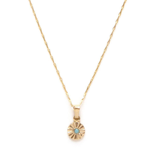 Wink Necklace: Turquoise